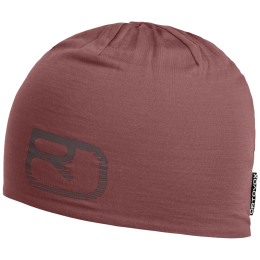 Ortovox 120 Cool Tec Logo sapka sötétlila/rózsaszín Chestnut