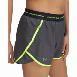 Under Armour Fly By 3'' Novelty Short női rövidnadrág szürke Grey