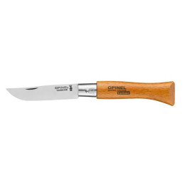 Opinel N°05 Carbon zsebkés természetes