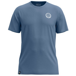 Ortovox 185 Merino Mtn Badge T-Shirt férfi póló kék Light Nunatak