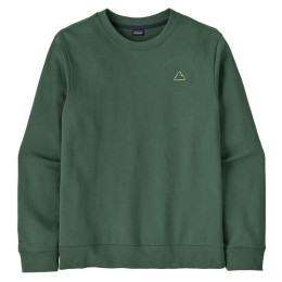 Patagonia M's Fitz Roy Massif Daily Crew férfi pulóver zöld Canopy Green