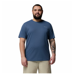 Columbia Zero Rules™ Light SS Crew férfi póló sötétkék Dark Mountain