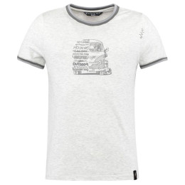 Chillaz Retro 1969 Bus férfi póló világosszürke