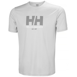 Helly Hansen Hh Tech Graphic T-Shirt 2.0 férfi póló szürke 853 GREY FOG