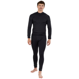 Fundango Novak Midlayer férfi funkcionális póló fekete black