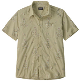 Patagonia Men's Go-To Shirt férfi ing zöld Ocean Blooms: Weathered Stone