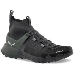 Salewa Wildfire Nxt Knit W női túracipő fekete Onyx/Dark Olive