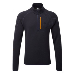 Férfi pulóver Mountain Equipment Integrity Zip Tee kék cosmos