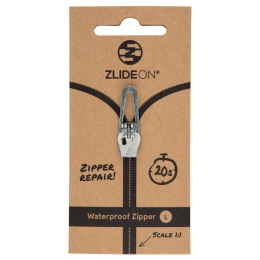 ZlideOn Opravný jezdec pro voděodolné zipy - L pót cipzár ezüst silver