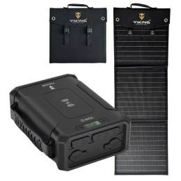 Viking Technology Viking VIDAR III powerbank és Viking L60 PD napelem szett