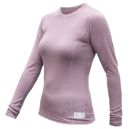 Sensor Merino DF női technikai hosszú ujjú póló. világosrózsaszín mystic violet