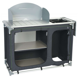 Konyha Bo-Camp Cupboard s dřezem szürke