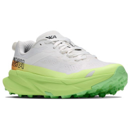 Hoka Torrent 5 férfi futócipő fehér/zöld Frost / Neon Yuzu