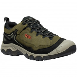 Keen Targhee IV WP M férficipő zöld/fekete dark olive/gold flame