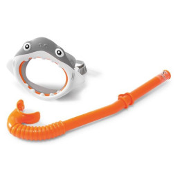 Búvárkészlet Intex Shark Fun Energiaszelet-55944 narancssárga/szürke