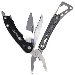 Multitool True Utility Seven TU 180 fekete/ezüst