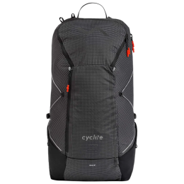 Cyclite Touring Backpack / 02 kerékpáros hátizsák fekete Black
