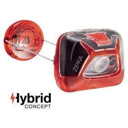 Kiállított termék - Fejlámpa Petzl Zipka 200 lm piros