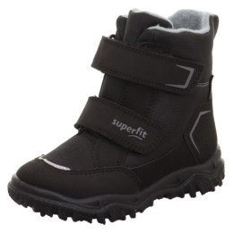 Superfit Husky Schwarz/Hellgrau gyerek téli cipő fekete/szürke Schwarz/Hellgrau