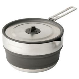 Sea to Summit Detour Stainless Steel Collapsible Pouring Pot 1.8L összecsukható bögre ezüst