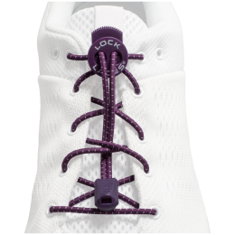 Lock Laces Original cipőfűző lila Purple