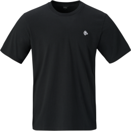 Norrona /29 cotton viking patch T-shirt férfi póló fekete Caviar Black