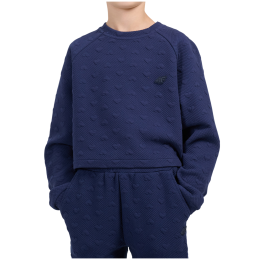 4F Sweatshirt F2768 Navy gyerek pulóver sötétkék Navy