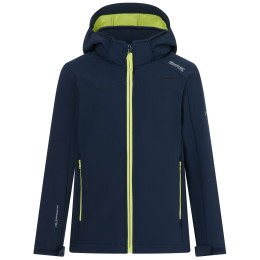 Regatta Haydenbury Navy (Wild Lime) gyerek softshell kabát kék/zöld Navy (Wild Lime)