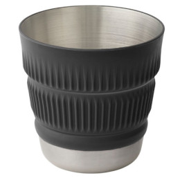 Sea to Summit Detour Stainless Steel Collapsible Mug összecsukható bögre szürke Beluga Black