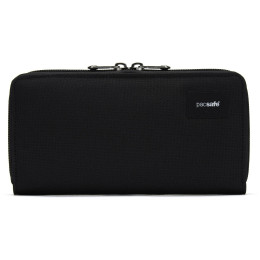 Pacsafe RFIDsafe Continental Wallet pénztárca fekete jet black