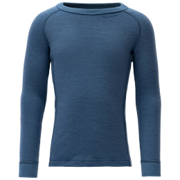 Devold Duo Active Merino Shirt Kid Berry gyerek funkcionális felső sötétkék Berry