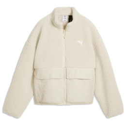 Puma Re:Fibre Sherpa Jacket W női dzseki fehér Alpine Snow