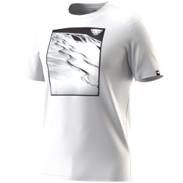 Dynafit Graphic Co T-Shirt M férfi póló fehér 0521 - nimbus/FIRST TRACK