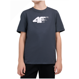 4F Tshirt M3515 Dark Grey gyerek póló szürke Dark Grey