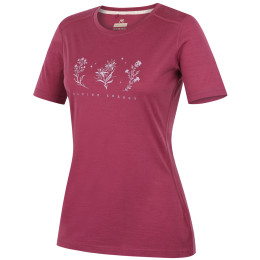 MOOA Merino Lyolite Bloom 150 Short női póló rózsaszín dark pink