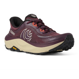 Topo Ultraventure 5 Wide női futócipő piros Maroon / Tan