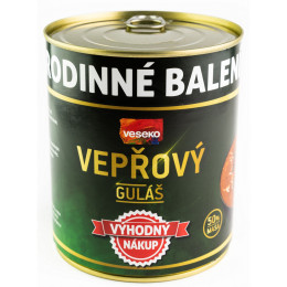 VESEKO Sertéspörkölt 800 g konzerv