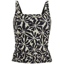 Regatta Loria Tankini Top női fürdőruha fekete/bézs AbstrctFlorl