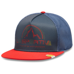 La Sportiva LS Trucker baseball sapka piros Mountain Red/Night Sky