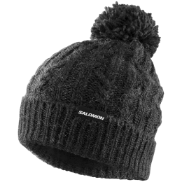 Salomon Ivy Beanie sapka fekete DEEP BLACK