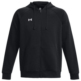 Under Armour Rival Fleece FZ Hoodie férfi pulóver fekete Black / / White