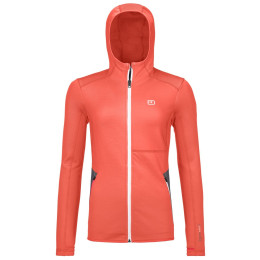 Ortovox Fleece Hoody W női pulóver rózsaszín coral