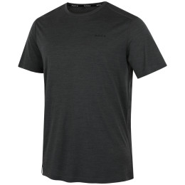 MOOA Merino Lyolite 150 Short férfi póló fekete black melange