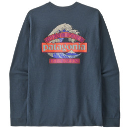 Patagonia Long-Sleeved Great Waves Responsibili-Tee férfi póló