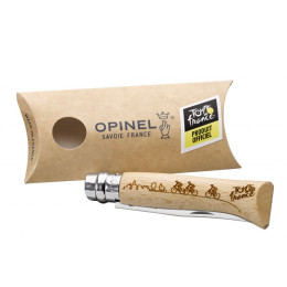 Zsebkés Opinel VRI No. 08 metszett Tour de France mintával