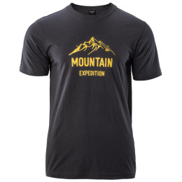 Férfi póló Hi-Tec Tivo szürke/sárga