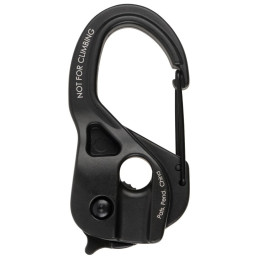 Nite Ize CamJam XT Small Aluminium Cord Tightener karabiner fekete Černá
