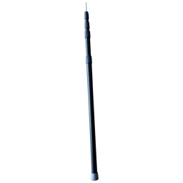 Human Comfort Aluminium Tarp pole 250 cm / 4pc Black teleszkópos sátoroszlop fekete