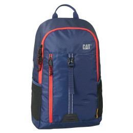 Caterpillar Urban Mountaineer Benali hátizsák kék/piros Ultramarínová