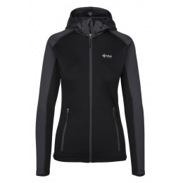 Kilpi mikina Yoho W női pulóver fekete Blk